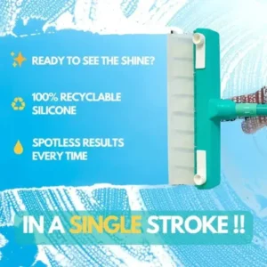 HOOMWELL™ Recyclable Silicone Window Squeegee Kit