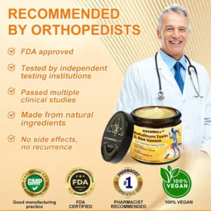 ⏰FLASH SALE: 59% OFF🔥HOOMWELL™ Botulinum Toxin & Bee Venom Pain-Relief Bone Healing Cream