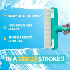 HOOMWELL™ Recyclable Silicone Window Squeegee Kits